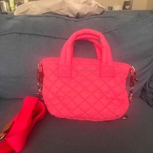 Mz Wallace Micro Sutton in Neon Pink